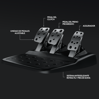 Volante Logitech G29 con Pedales para PS3, PS4, PS5 y PC