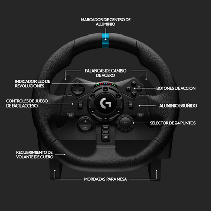 Volante Logitech G923 True Force Ps3 Ps4 Ps5 Pc
