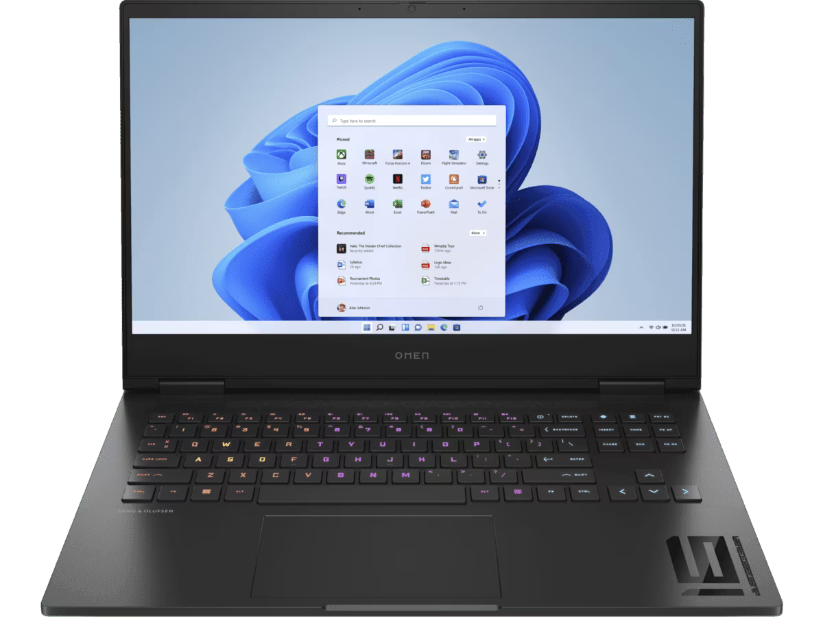 Notebook Gamer HP OMEN 16-xf0003la AMD Ryzen 9 7940HS 32GB RAM 1TB SSD RTX 4070 8GB 16.1” FHD 165Hz Windows 11 reacondicionado
