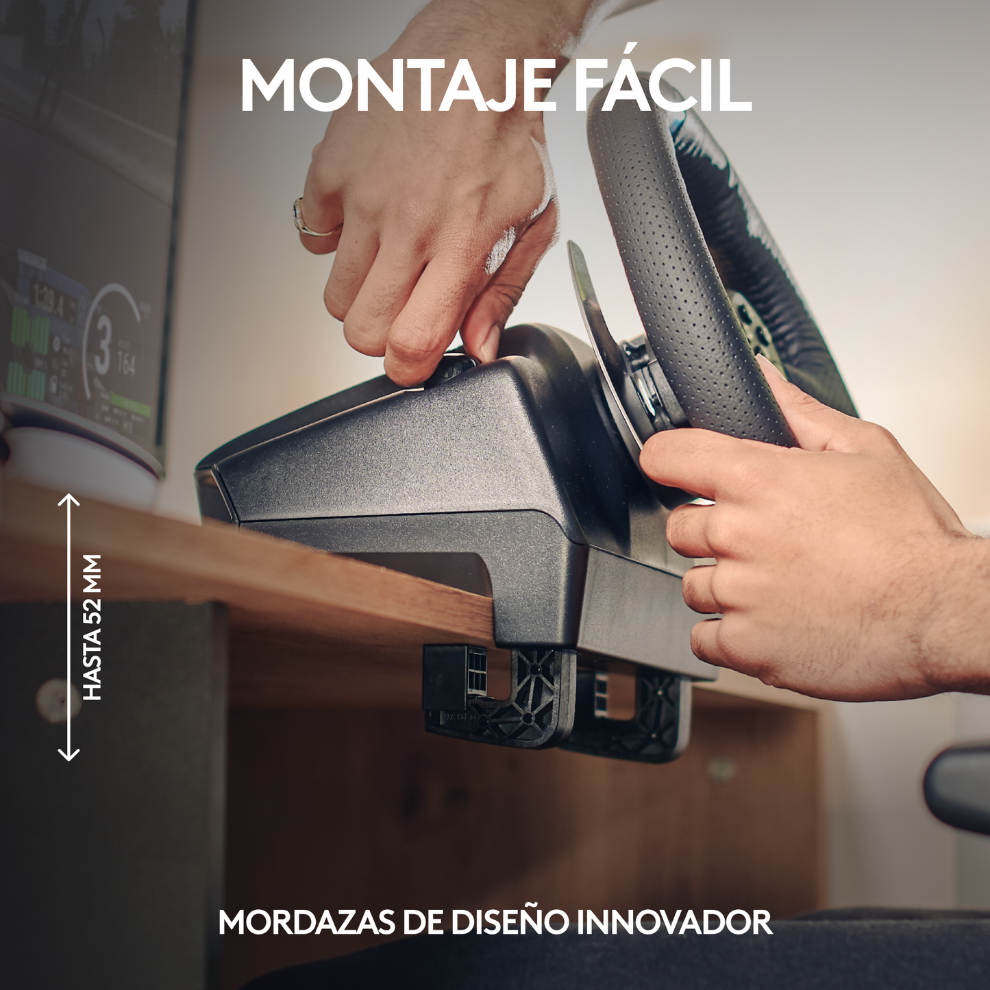 Volante Logitech G29 con Pedales para PS3, PS4, PS5 y PC
