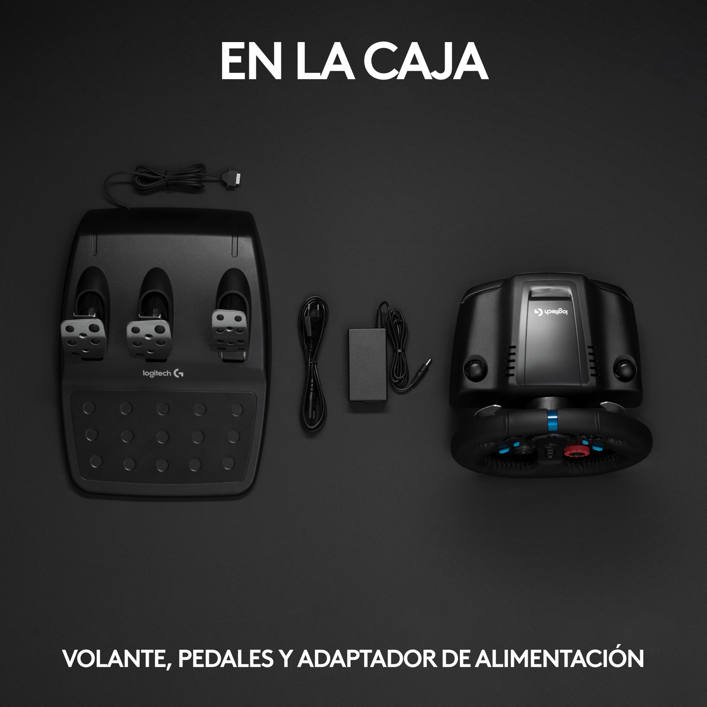 Volante Logitech con pedales G29 para Ps3 Ps4 Ps5 y PC