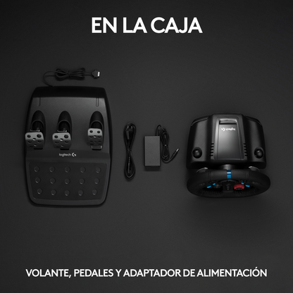 Volante Logitech con pedales G29 para Ps3 Ps4 Ps5 y PC + Palanca