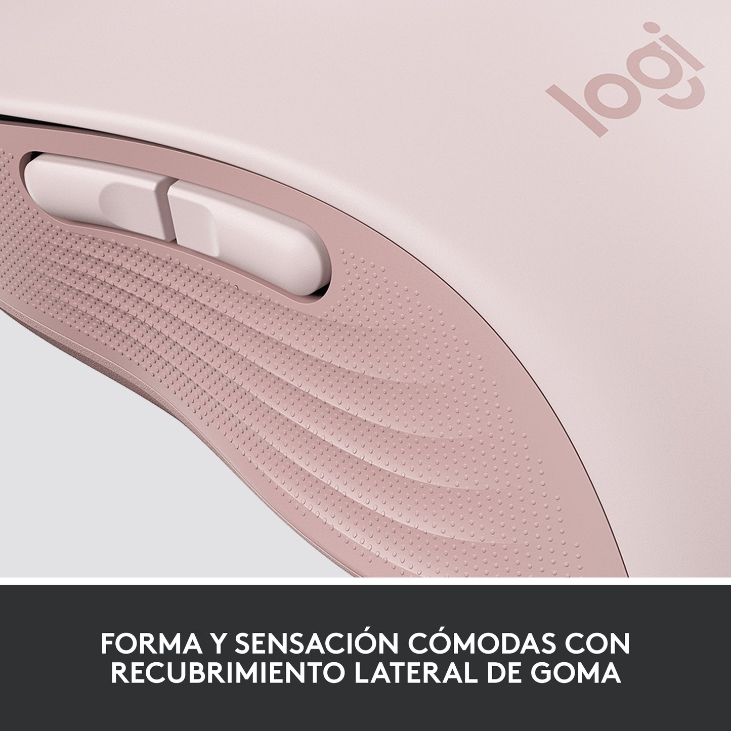 Mouse Logitech M650 Rosado Wireless