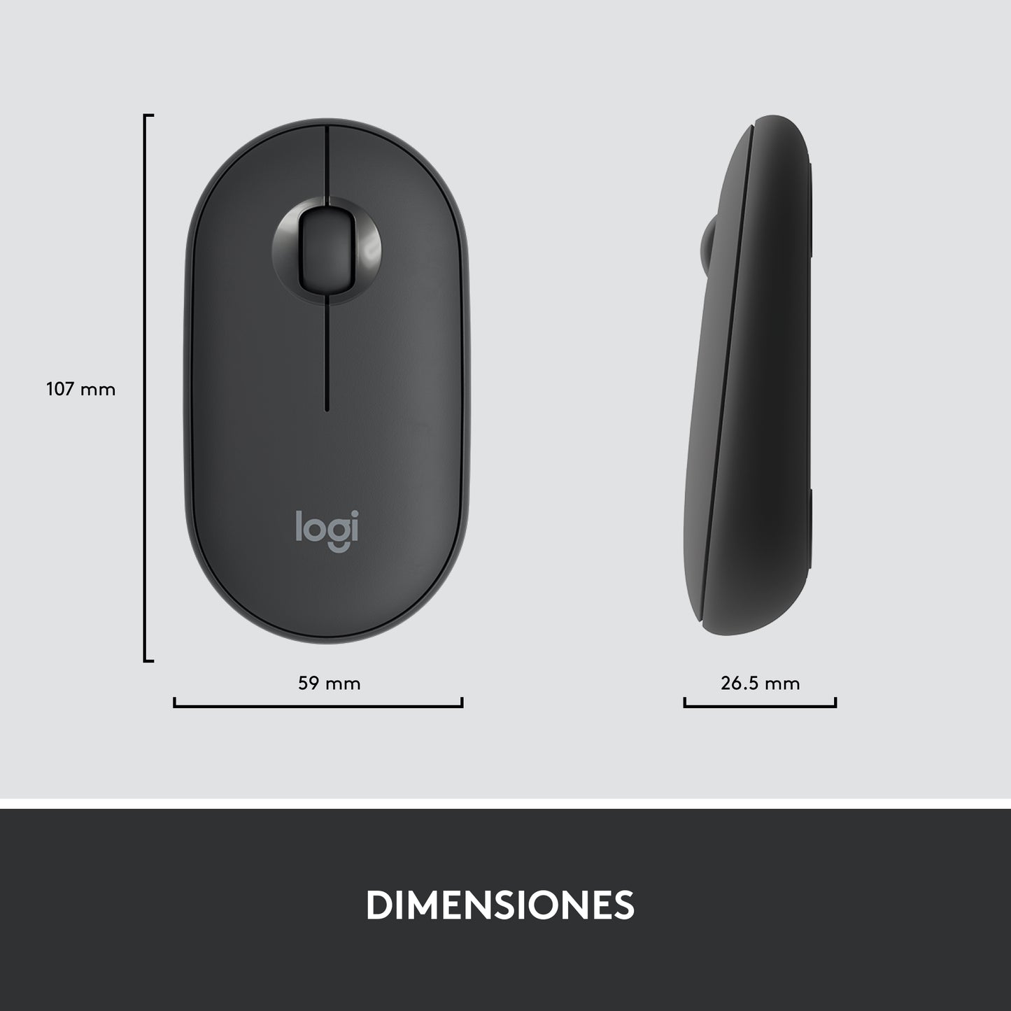 Combo Logitech Teclado y Mouse MK470 Slim