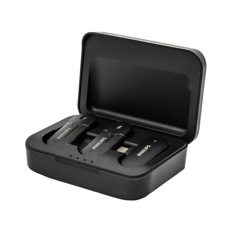 Micrófono Inalámbrico Dual Philips DLM9002C/74 USB-C