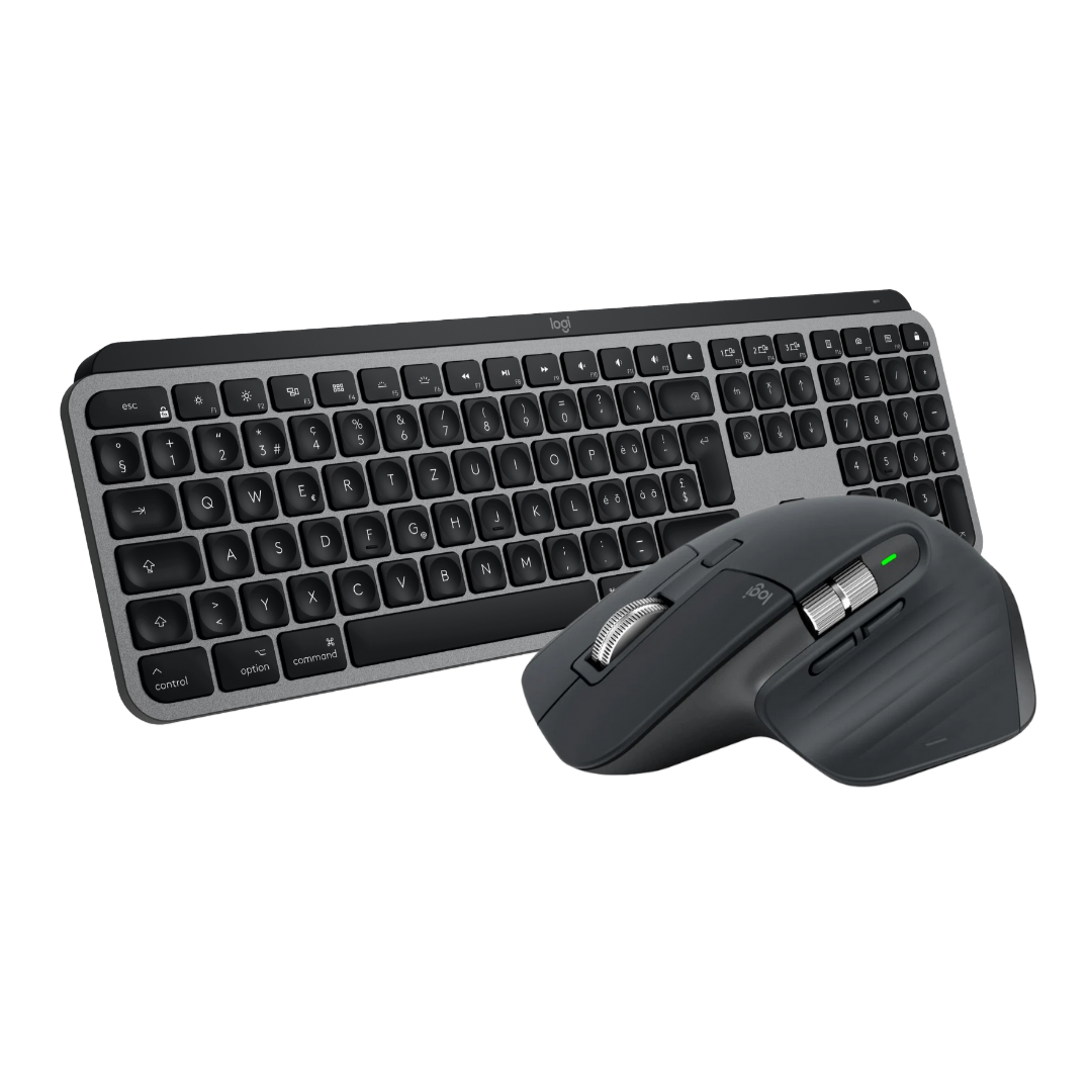 Pack Logitech MX Keys S + Mouse MX Master 3S Combo Inalámbrico Bluetooth - Multidispositivo