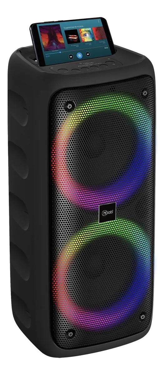 Parlante Bluetooth MLAB Funky Flaming Colorfeel