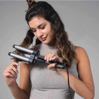 Ondulador Waver Jumbo De 3 Barriles Revlon.