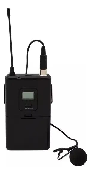 Micrófono Inalámbrico USB Lavalier Fifine K031B UHF Negro