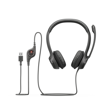 Audífonos Logitech H390 Negro