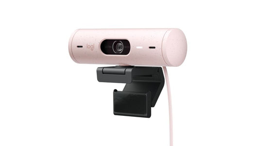 Camara Web Logitech Brio 500 Full Hd 1080p Rosado