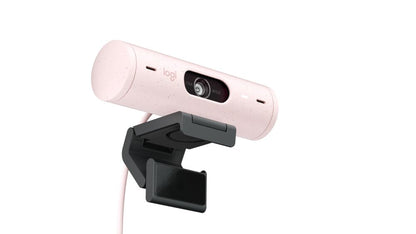 Camara Web Logitech Brio 500 Full Hd 1080p Rosado