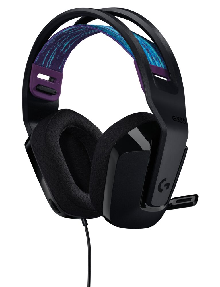 Audifonos Gamer Logitech G335 Negros Jack 35mm