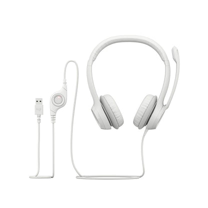 Audífono Logitech H390 Blanco