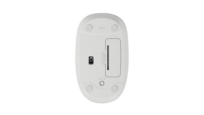 Mouse Bluetooth Logitech M196 Blanco - Inalámbrico Compacto Silent Click
