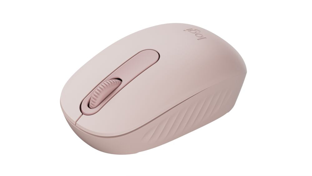 Mouse Bluetooth Logitech M196 Rosa - Inalámbrico Portátil Silent Click