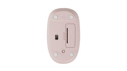 Mouse Bluetooth Logitech M196 Rosa - Inalámbrico Portátil Silent Click