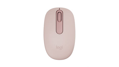Mouse Bluetooth Logitech M196 Rosa - Inalámbrico Portátil Silent Click