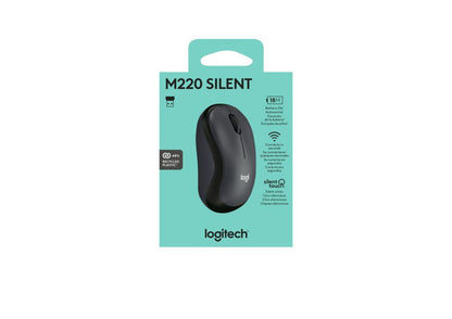 Mouse Inalámbrico Logitech M220 Silent Graphite
