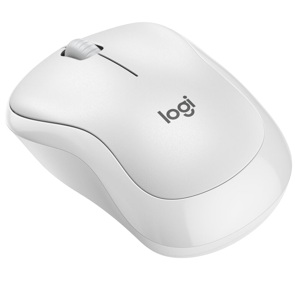 Mouse Inalámbrico Logitech M240 Silent Bluetooth Blanco - 18 Meses Batería