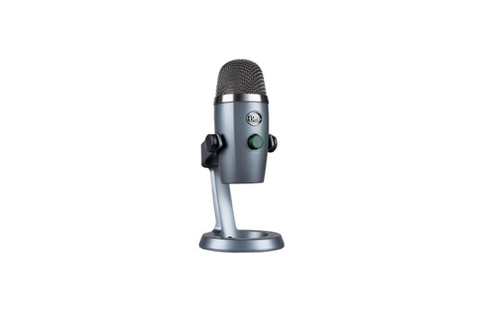 Micrófono Blue Yeti Nano Condensador Omnidireccional Gris