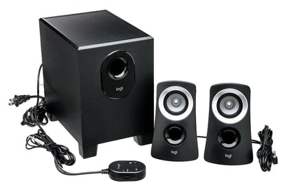 Parlantes Logitech Z313 2.1 con Subwoofer - 25W RMS Control Volumen Cable