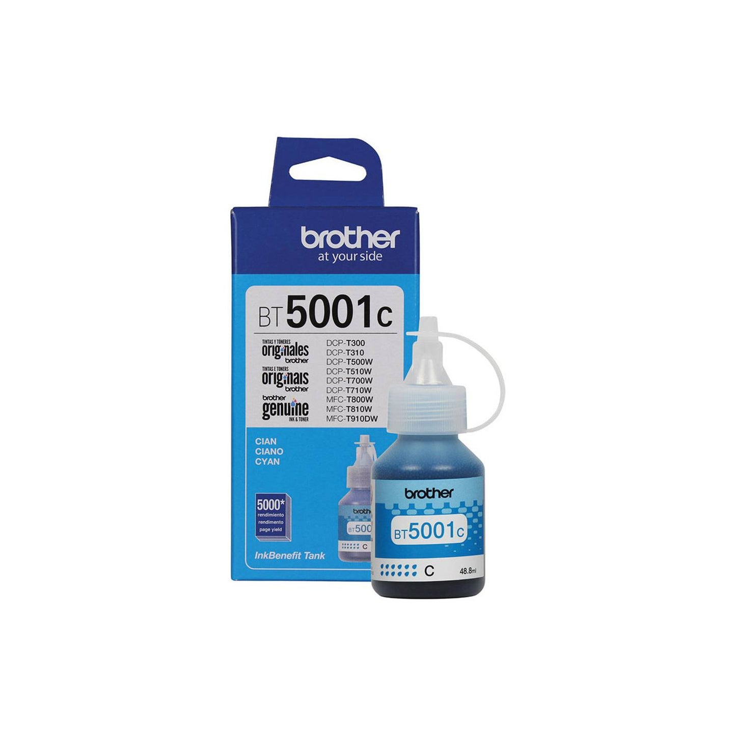 Tinta Brother Bt5001c Cyan Original