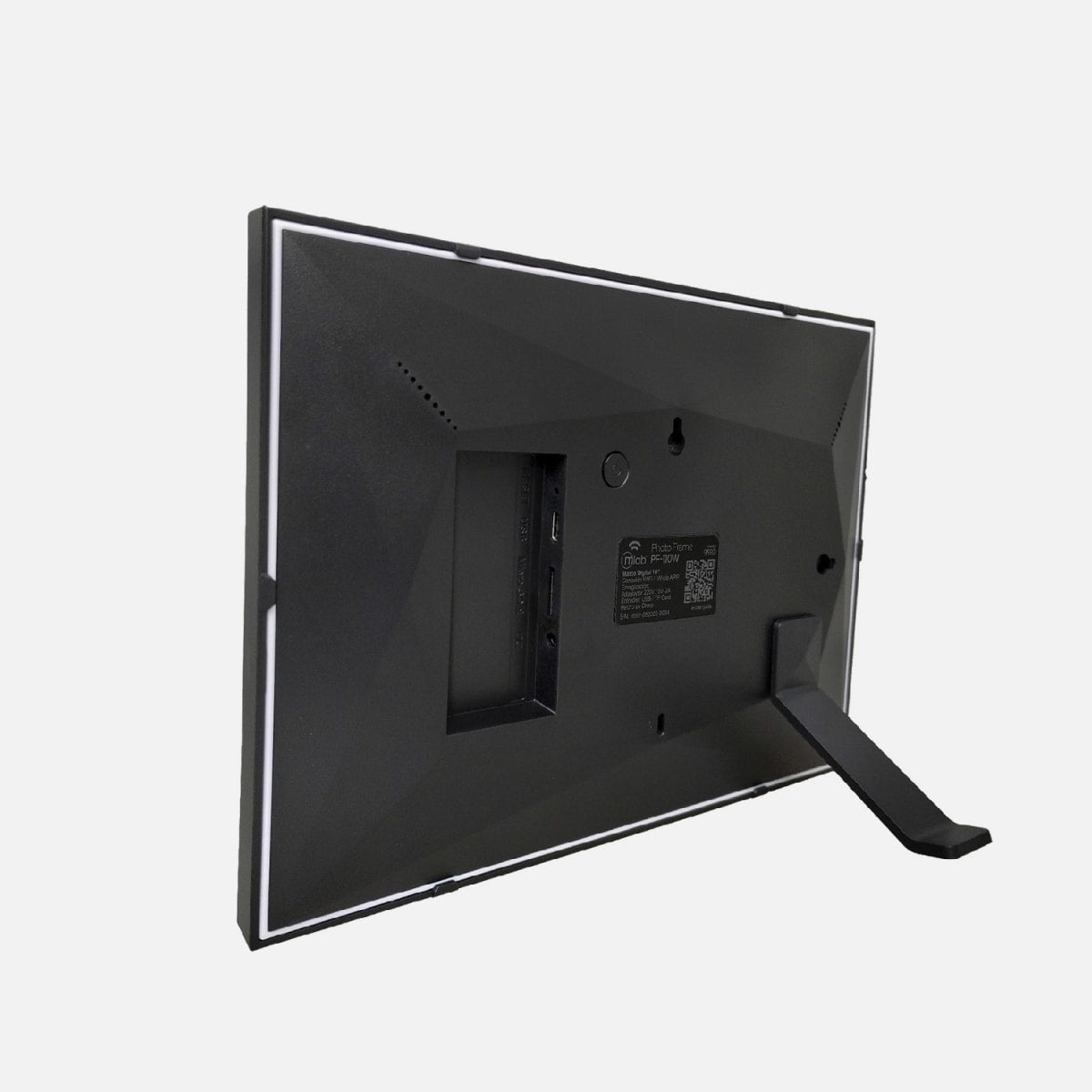 Marco Digital MLAB 10” WiFi App USB/SD Photo Frame Negro / Blanco PF-110W