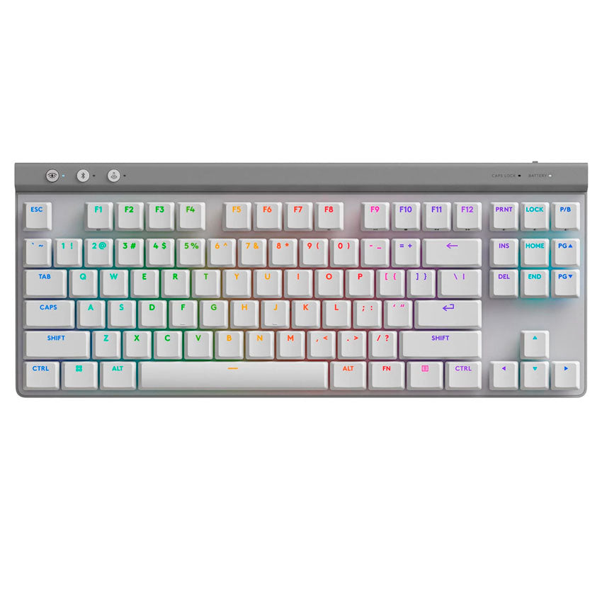 Teclado Gamer Inalámbrico Logitech G515 LIGHTSPEED TKL Blanco