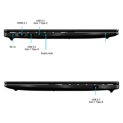 Notebook ASUS V16 Gaming V3607VU Core 7 16GB RAM 512GB SSD RTX 4050 16" 144Hz reacondicionado