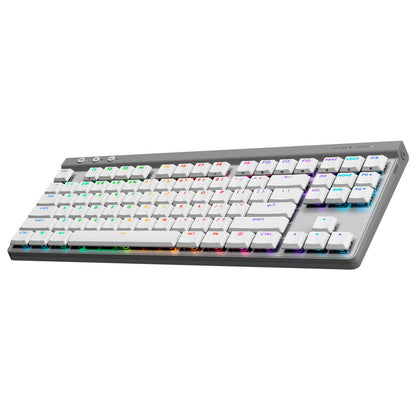 Teclado Gamer Inalámbrico Logitech G515 LIGHTSPEED TKL Blanco
