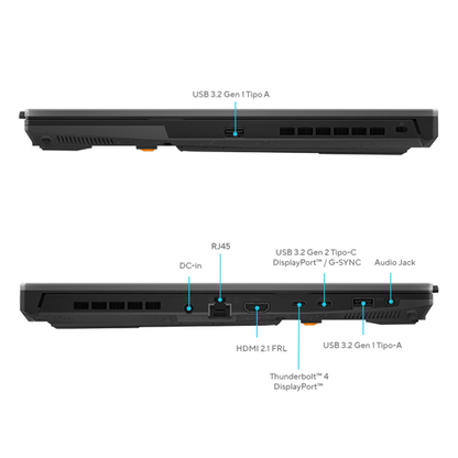 Notebook Gamer ASUS TUF Gaming F15, i7-13620H  reacondicionado