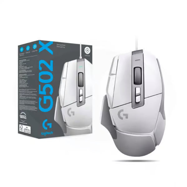Mouse Gamer Logitech G502 X Blanco