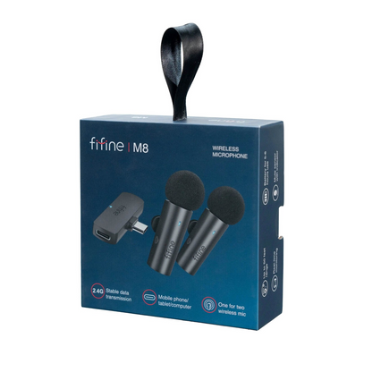 Microfono inalambrico Fifine M8
