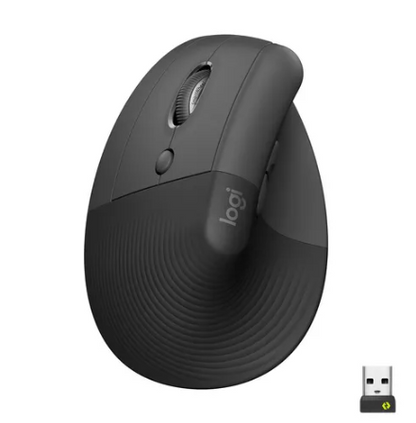 Mouse Inalambrico Logitech Lift Left Vertical Negro Zurdo