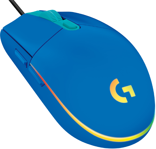 Mouse Gamer Logitech G203 LIGHTSYNC RGB Azul