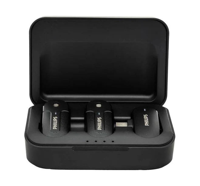 Micrófono Inalámbrico Dual Philips DLM9002C/74 USB-C