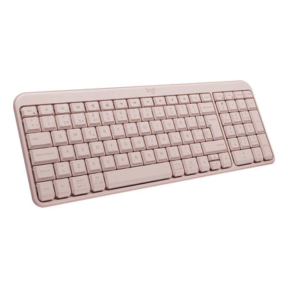 Teclado Inalámbrico Bluetooth Logitech K250 Rosado