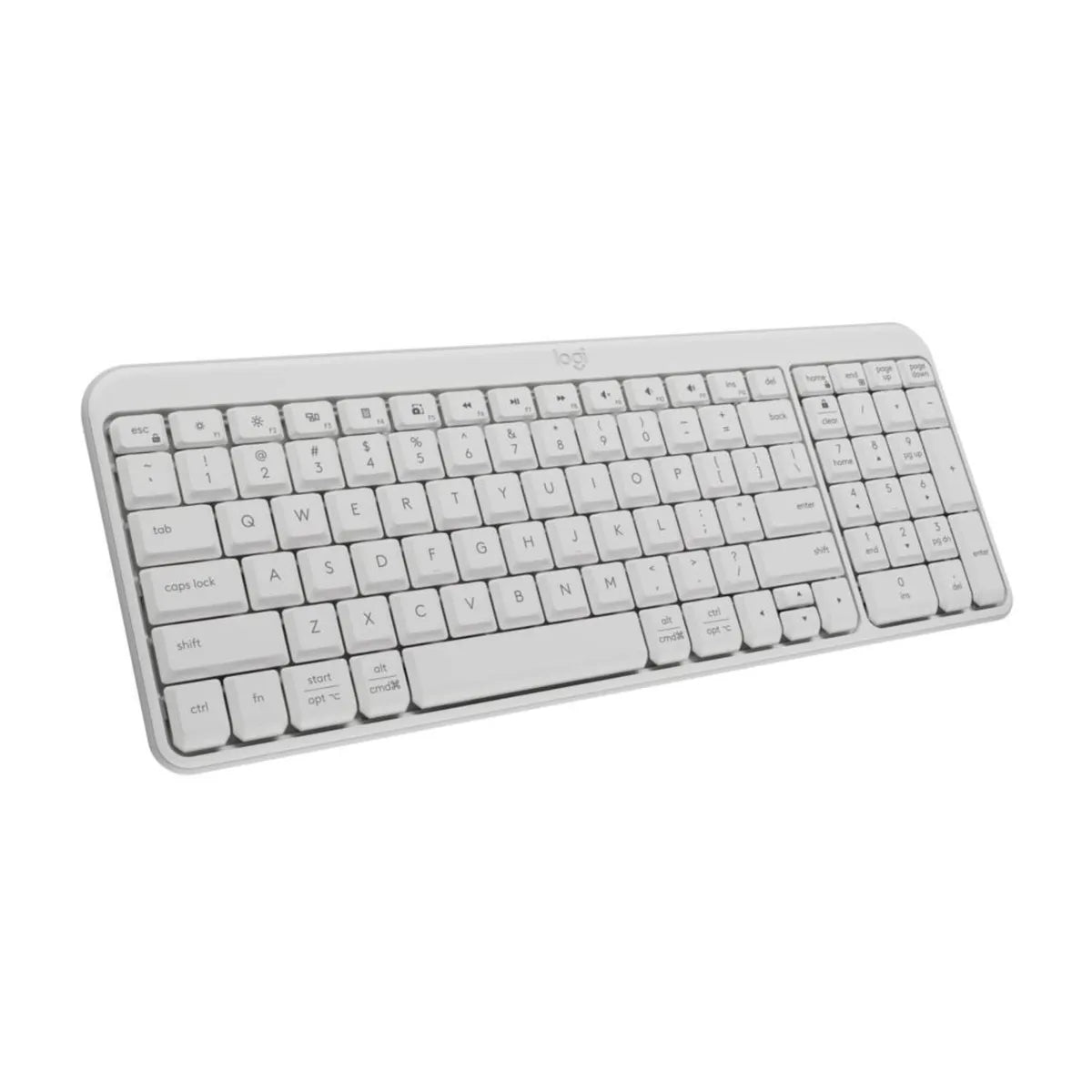 Teclado Bluetooth Logitech K250 Blanco Español