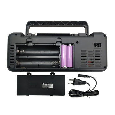 Radio Portátil Retro Cassette 1980’s 3 Bandas Bluetooth USB Recargable MLAB CF-28