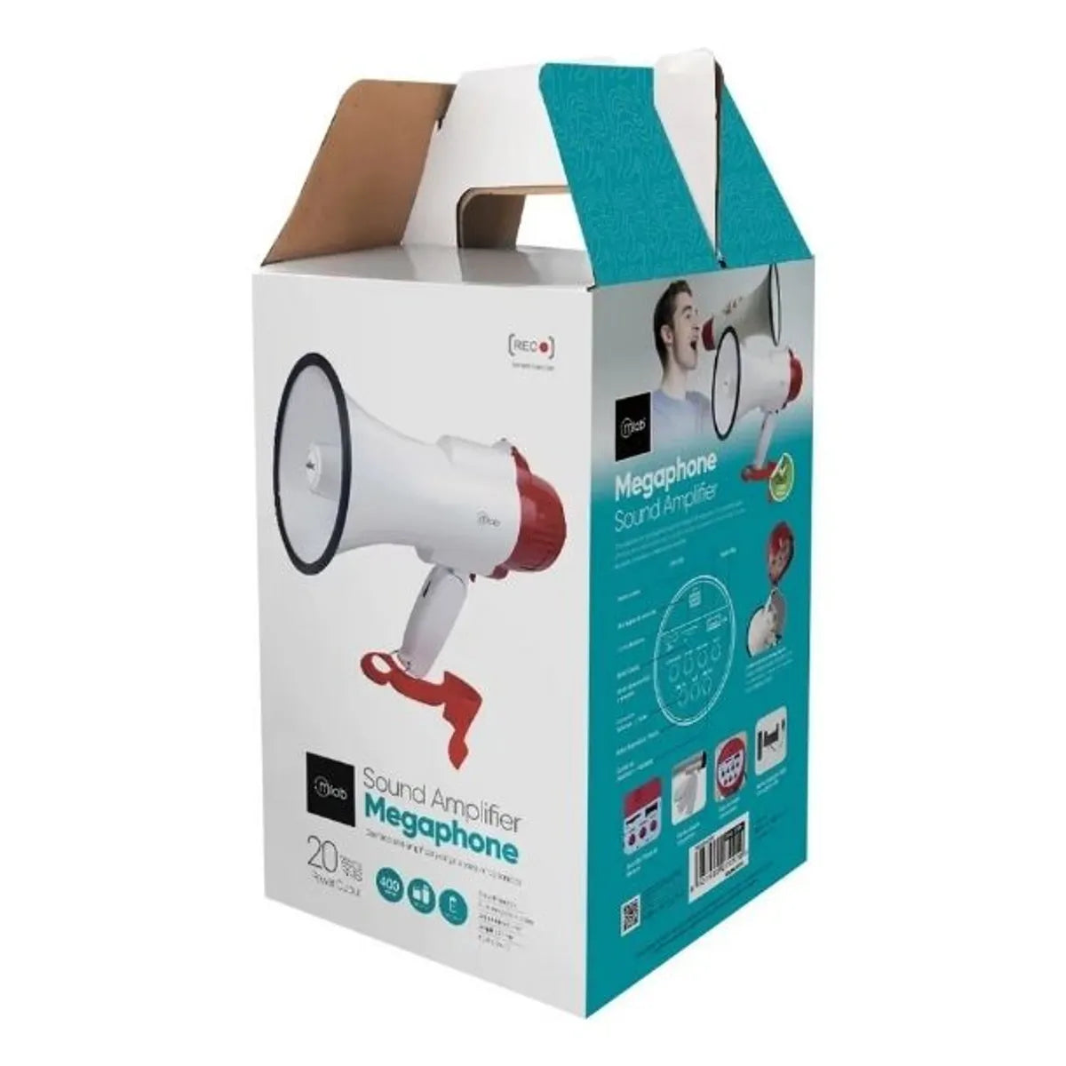 Megáfono MLAB 25W USB Recargable Portátil