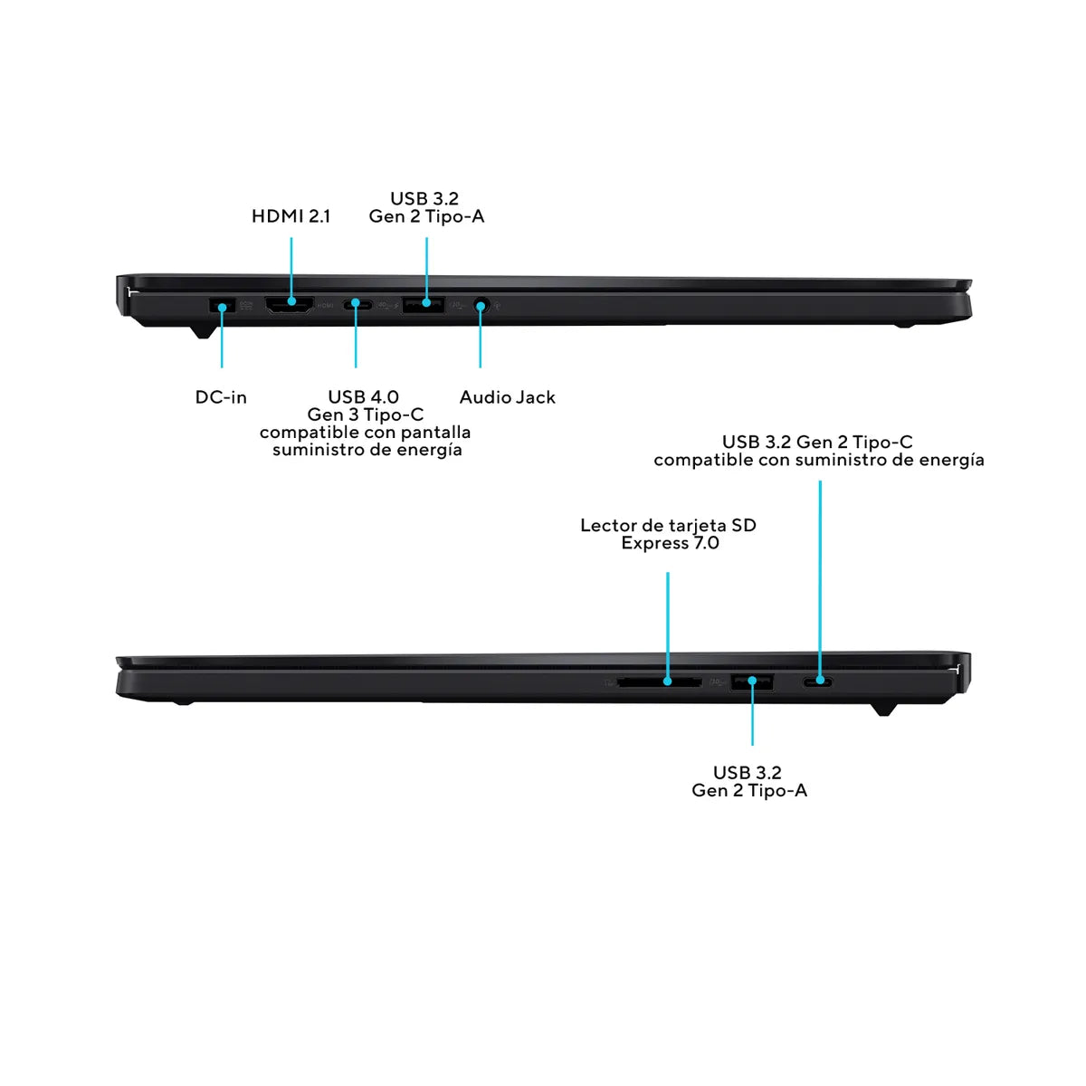 Notebook ASUS ProArt P16 16" OLED Touch Ryzen AI 9 HX 370 32GB RAM 1TB SSD RTX 4070 reacondicionado