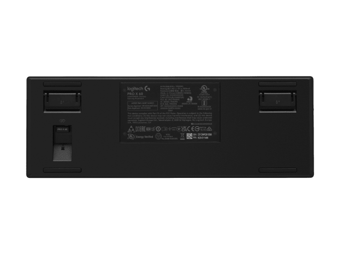 Teclado Gamer Inalámbrico Logitech G PRO X 60 LIGHTSPEED RGB Switch Táctil – Negro